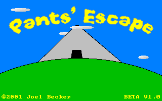 Pants' Escape - Title Screen